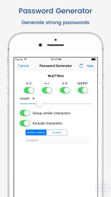 تصاویر aWallet Password Manager