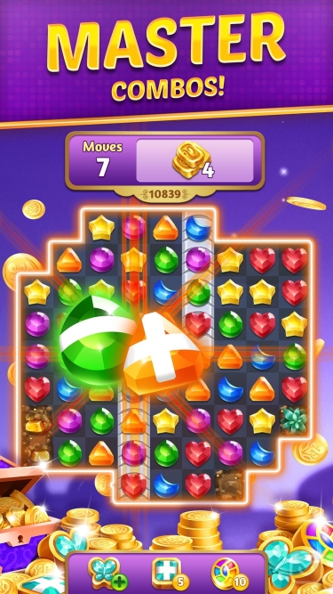تصاویر Genies & Gems: Puzzle & Quests