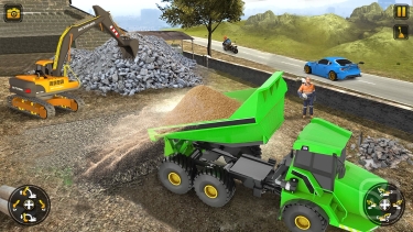 تصاویر Construction Excavator Game 3d