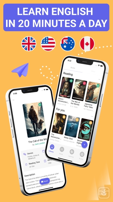تصاویر Bookvo: Read English Stories 