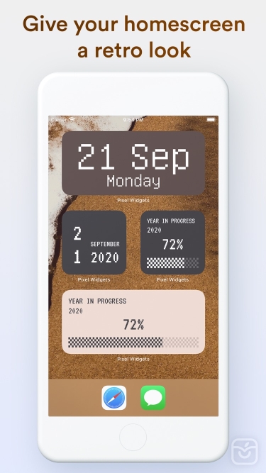 تصاویر Pixel Widgets