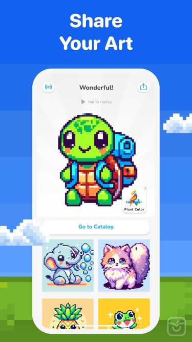 تصاویر Pixel Color: Paint by Number++| آنلاک شده