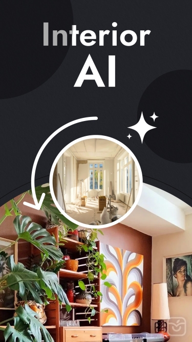 تصاویر Interior AI: Home Design Magic ++