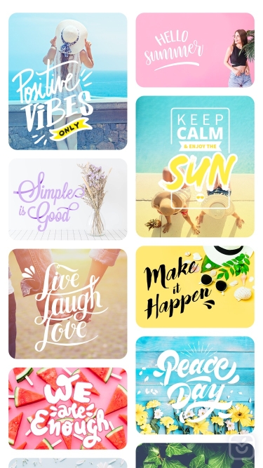 تصاویر Art Word: Add Text to Photos