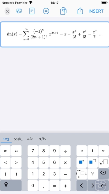تصاویر Math Editor