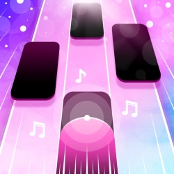 Magic Pink Tiles 3: Piano Game by Richard Liu