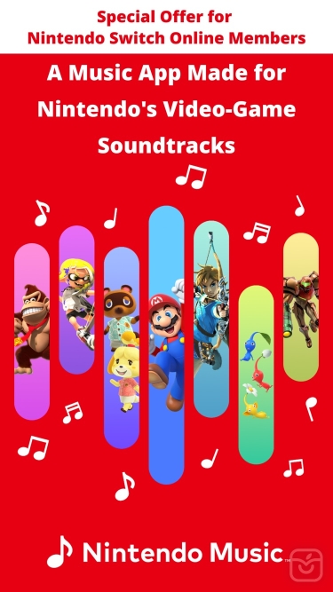 تصاویر Nintendo Music ++