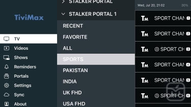 تصاویر Tivimax IPTV Player (Premium) ++