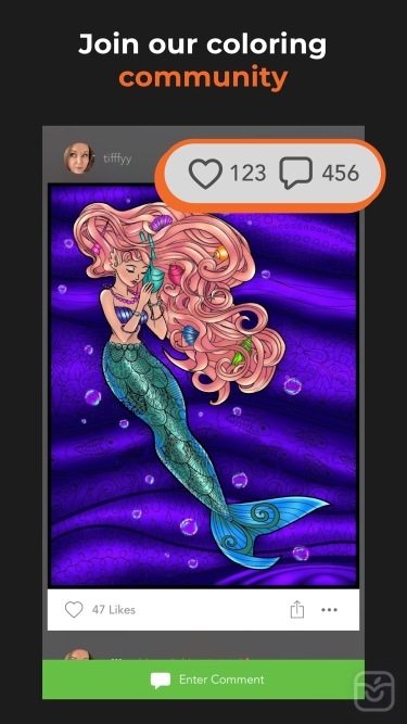 تصاویر Adult Coloring Book - Pigment ++