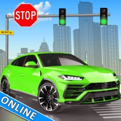 لوگو City Car Driving School Sim 3D