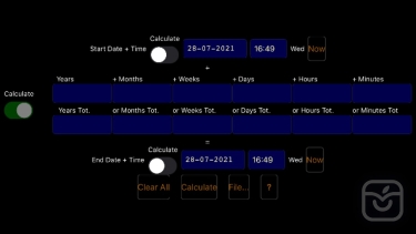 تصاویر TimeDateCalculator