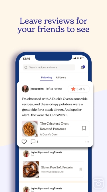 تصاویر Spillt: Recipe & Meal Plan App