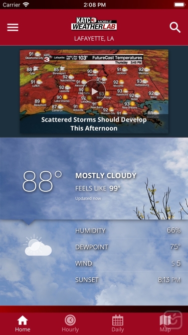 تصاویر KATC Weather