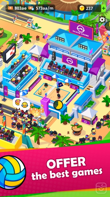 تصاویر Sports City Tycoon: Idle Game ++