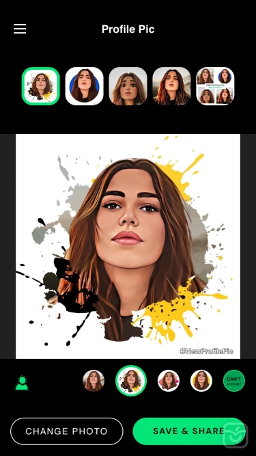 تصاویر NewProfilePic Picture Editor
