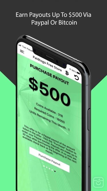 تصاویر Paidtogo - Walk, Run and Earn