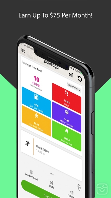تصاویر Paidtogo - Walk, Run and Earn