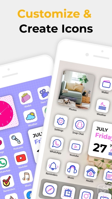 تصاویر Icon Changer - Widget Theme