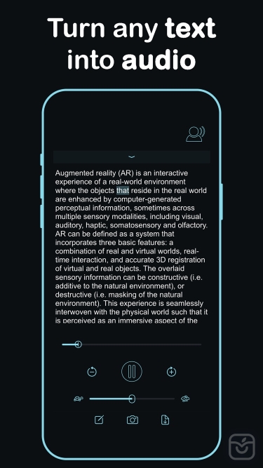 تصاویر Listen - Text To Speech