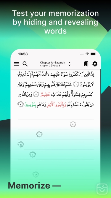 تصاویر Tarteel: Quran Memorization ++