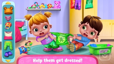 تصاویر Baby Twins Babysitter