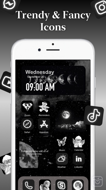 تصاویر ThemePack - App Icons, Widgets
