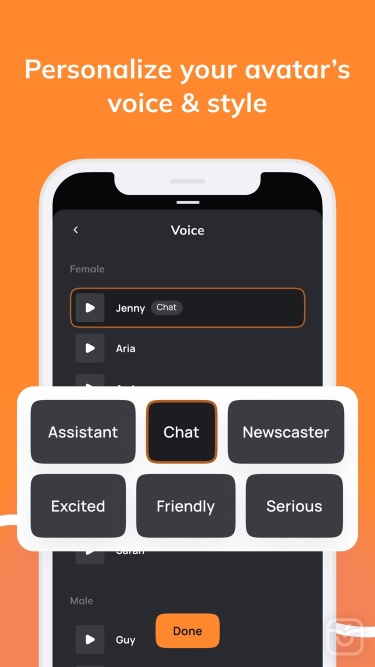 تصاویر D-ID: AI Video Generator ++