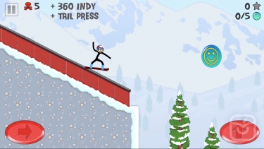 تصاویر Stickman Snowboarder™