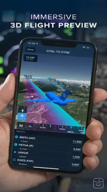 تصاویر ForeFlight Mobile EFB ++