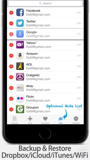 تصاویر Lock Password Manager safe App
