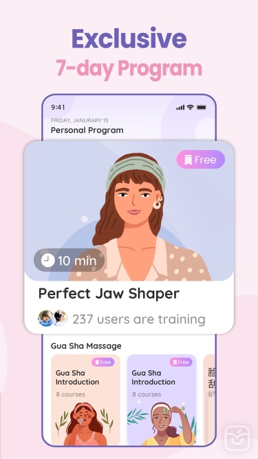 تصاویر FaceJoy - Face Yoga Exercise