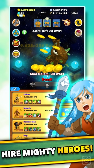 تصاویر Clicker Heroes - Idle Slayer ++