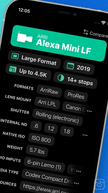 تصاویر CameraKit (Cameras + Formats)