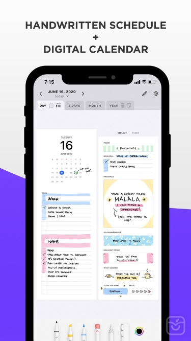 تصاویر Pencil Planner & Calendar Pro