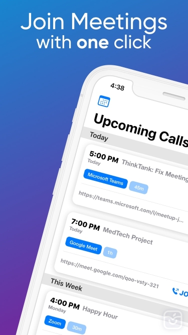 تصاویر Meeter for Zoom, Teams & Co