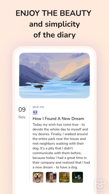 تصاویر Diary with Lock: Daily Journal ++