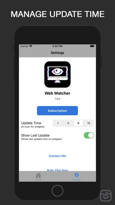 تصاویر Web Watcher Widget