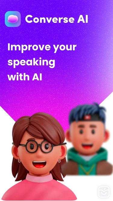 تصاویر Converse AI: Learn a Language ++