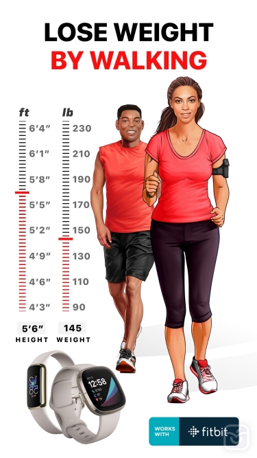 تصاویر WalkFit: Walking App & Tracker