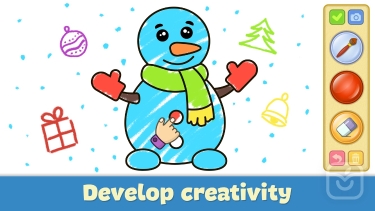 تصاویر Drawing for kids: doodle games