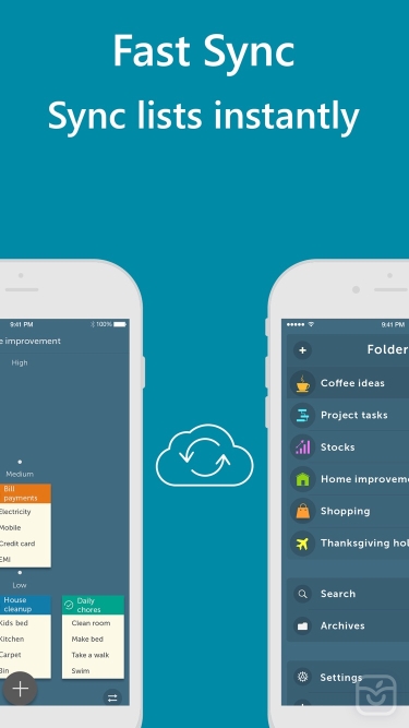 تصاویر Orderly - Simple to-do lists