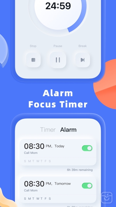 تصاویر MD Clock - Clock Widget