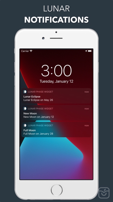 تصاویر Lunar Phase Widget