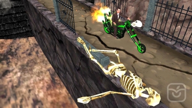 تصاویر Death Bike Racing 3D. Ghost Rider Motorcycle Race in Skull Hell