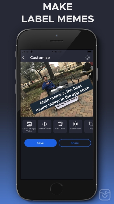تصاویر Meta Meme: Video/Image Maker ++