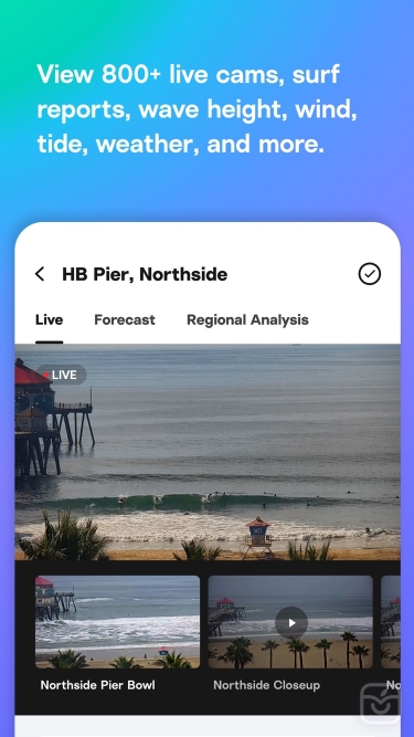تصاویر Surfline: Wave & Surf Reports