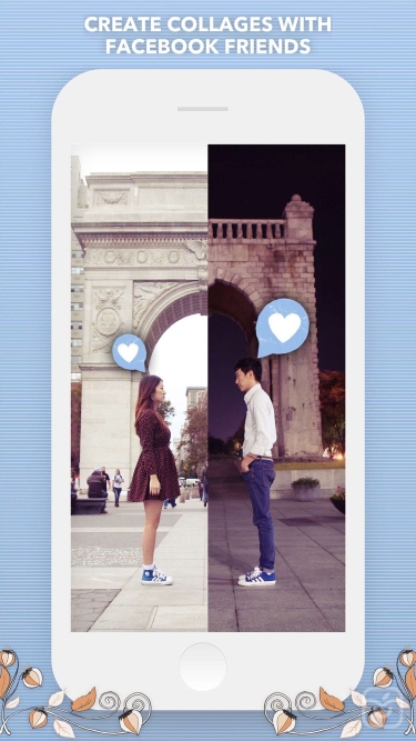 تصاویر Split Pic Collage Maker Layout ++
