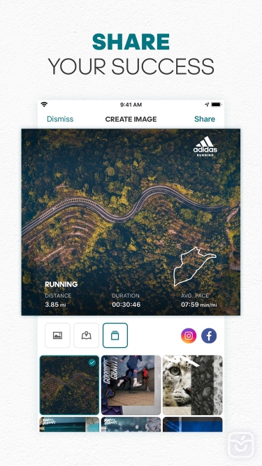 تصاویر adidas Running App Runtastic