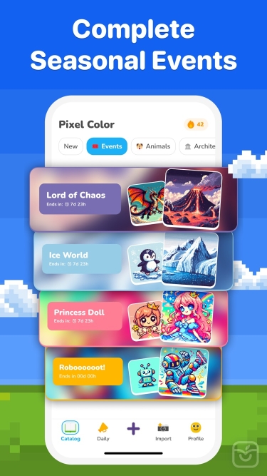 تصاویر Pixel Color: Paint by Number++| آنلاک شده