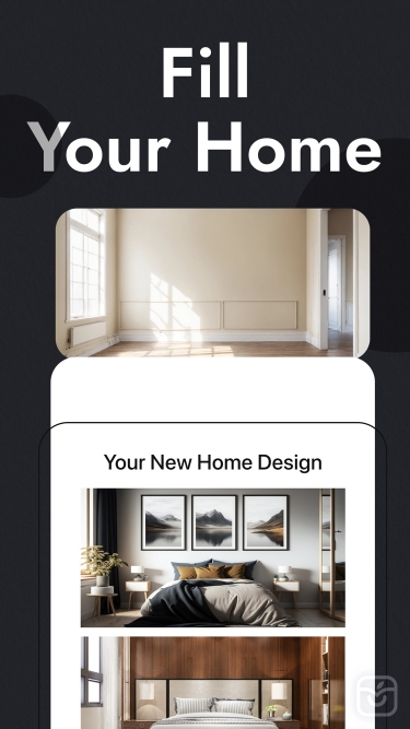 تصاویر Interior AI: Home Design Magic ++